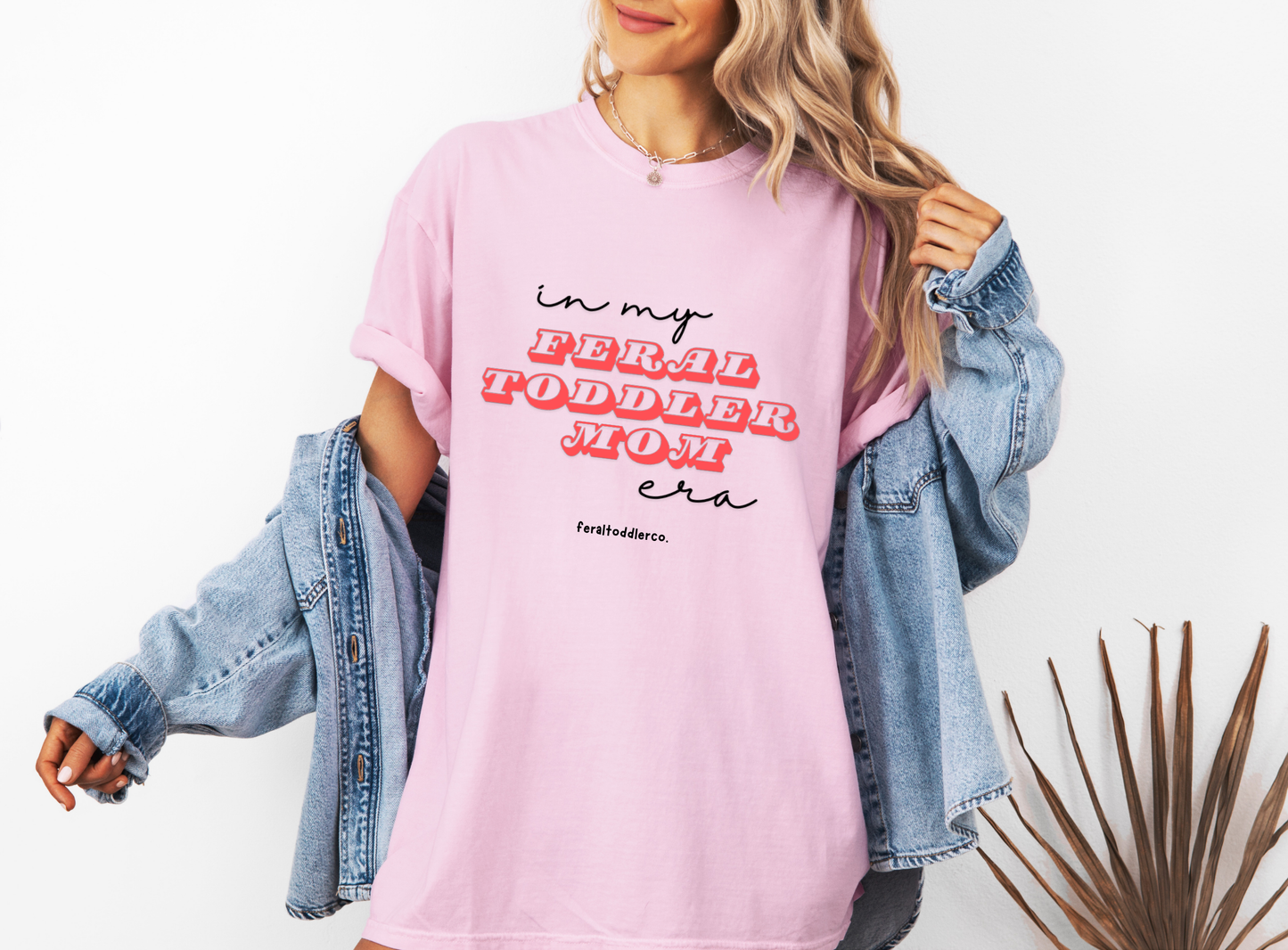 "In My Feral Toddler Mom Era" T-Shirt