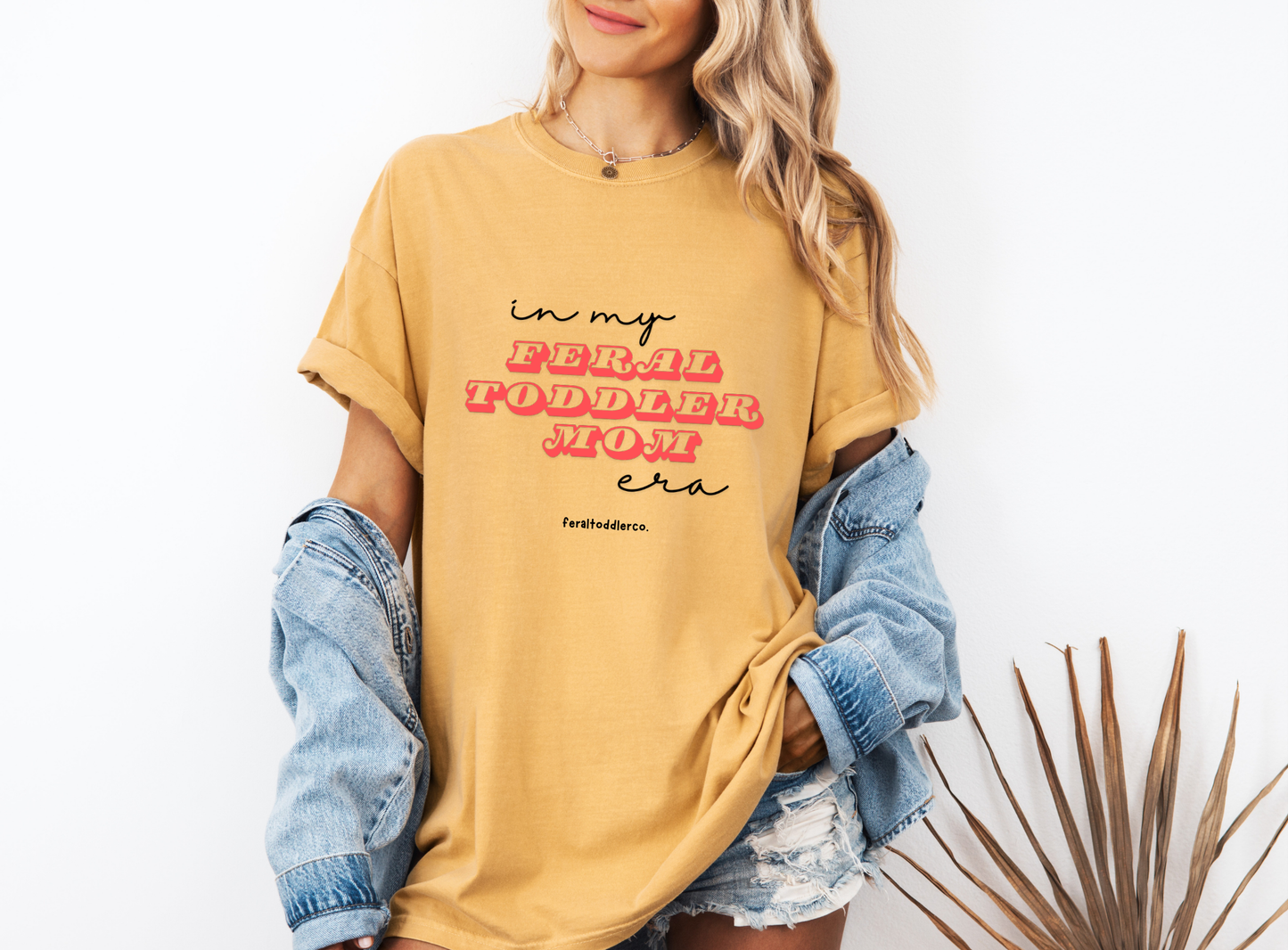 "In My Feral Toddler Mom Era" T-Shirt