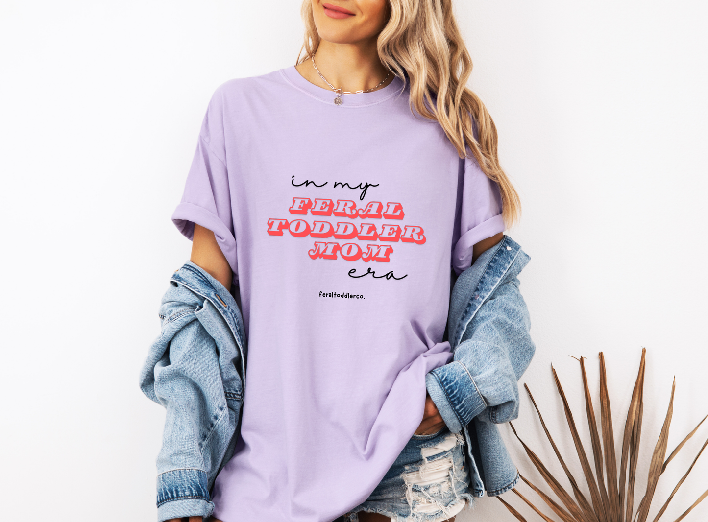 "In My Feral Toddler Mom Era" T-Shirt