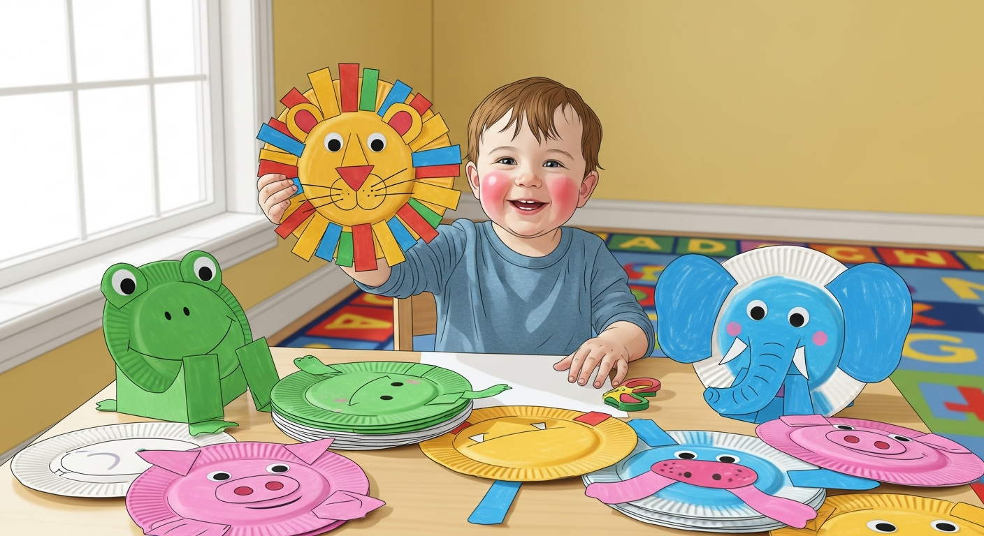 25 Easy Crafts for Toddlers That Are Low Mess