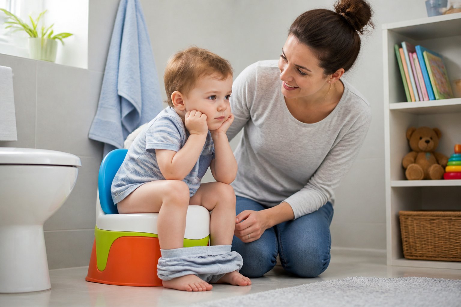 Toddler Doesn’t Poop on the Potty: Causes, Solutions, and Tips