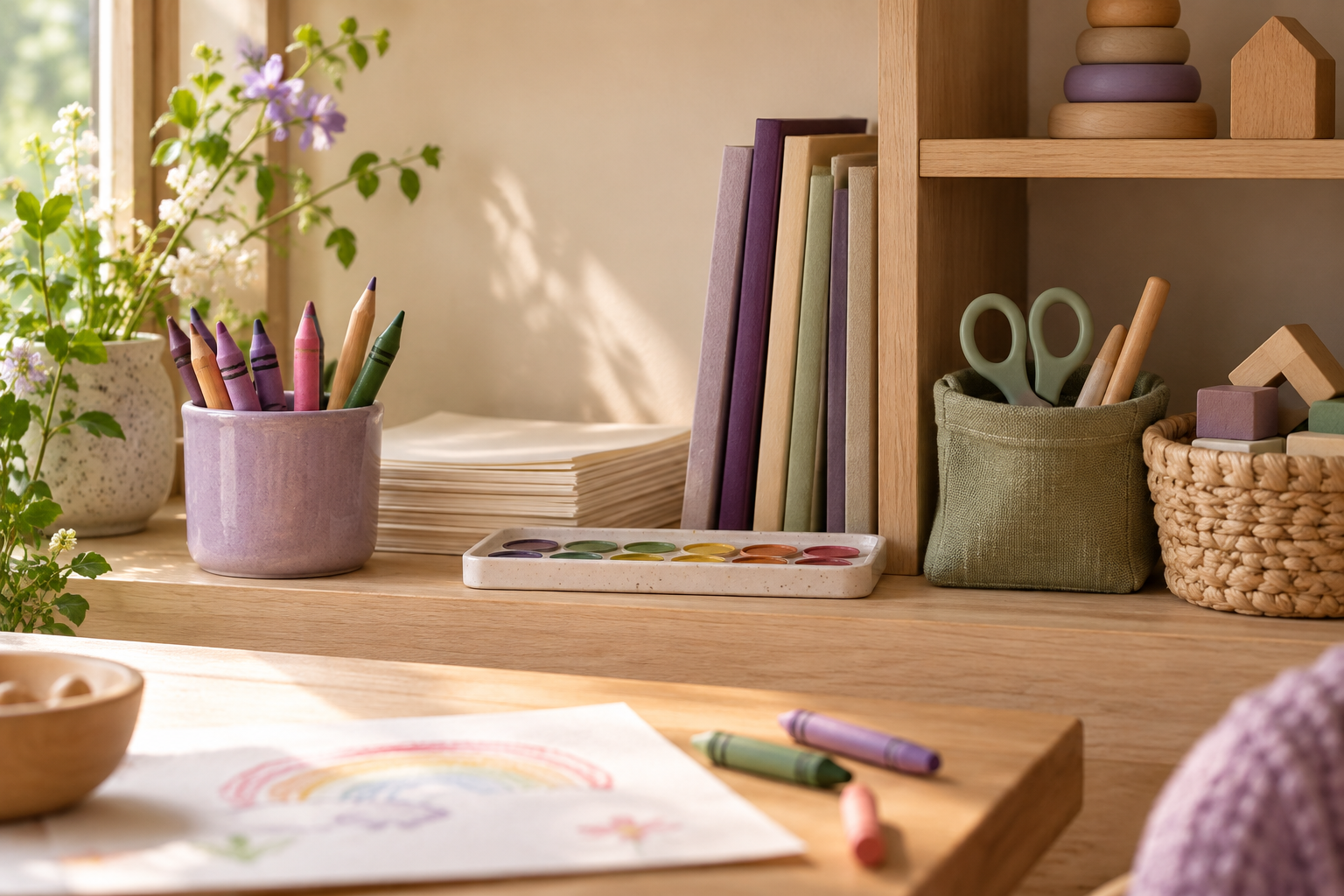 Homeschool Supply List for Preschool and Kindergarten